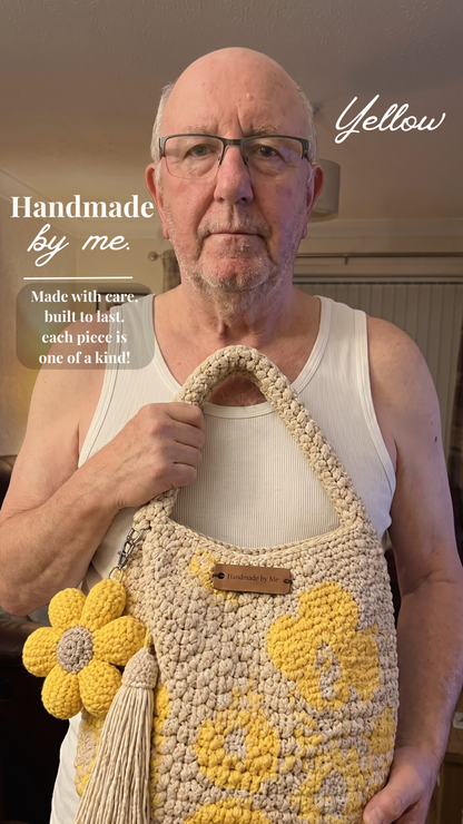 Crochet Flower Bag